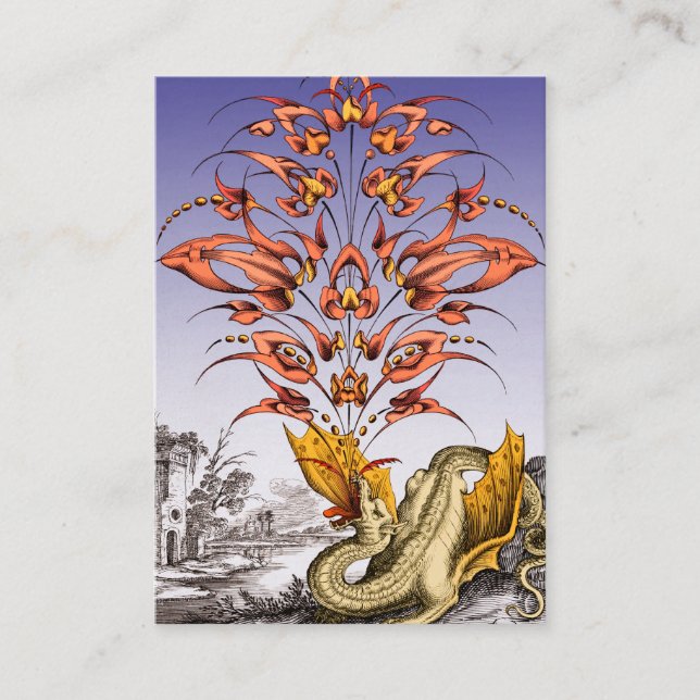 Carte De Visite Le souffle du dragon (Devant)