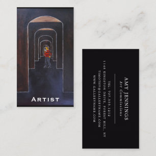 Carte De Visite Le tableau The Dream Stalker par Alfred Fox