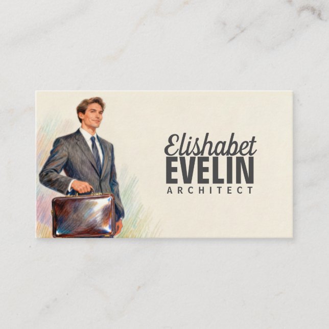 Carte De Visite Leader commercial professionnel g12 (Devant)