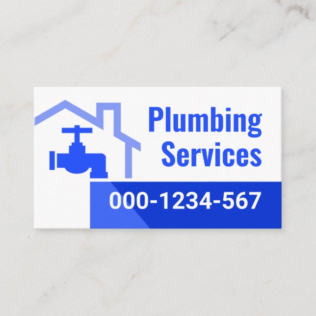 Carte De Visite Leaking Faucet From Building Frame (Devant)