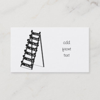 Carte De Visite L'échelle du succès