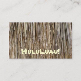 Carte De Visite Leçons de danse hawaïennes tropicales de