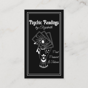 Carte De Visite Lecteur de Tarot Psychique