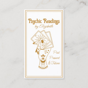 Carte De Visite Lecteur de Tarot Psychique