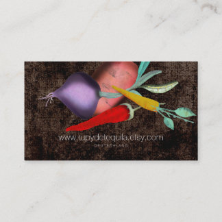 Carte De Visite Légumes