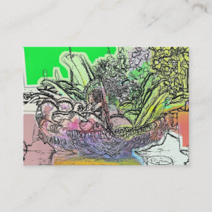 CARTE DE VISITE LÉGUMES