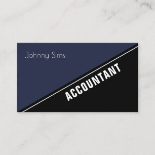 Carte De Visite L'élite moderne tiennent la fente de diagonale