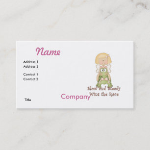 Carte De Visite Lent et constant gagnent la course