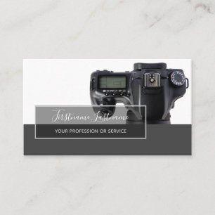 Carte De Visite Lentille photo reflex pour photographes Vidéograph