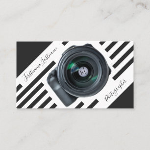 Carte De Visite Lentilles de caméra reflex pour photographes Vidéo