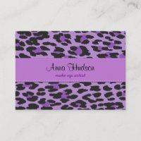Leopard Print, Léopard Spots, Purple Leopard