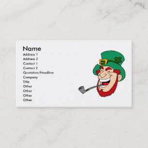 Carte de visite Leprechaun