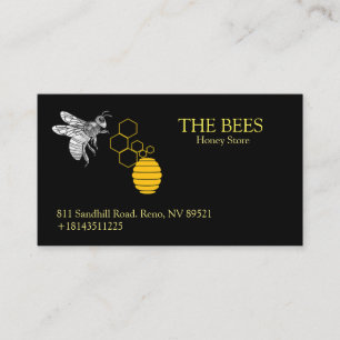 Carte De Visite Les abeilles