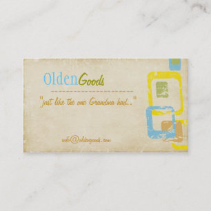 Carte De Visite les années 50 rappelés