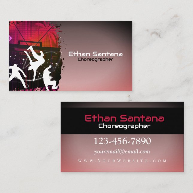 Carte De Visite Les Breakers (Devant / Derrière)