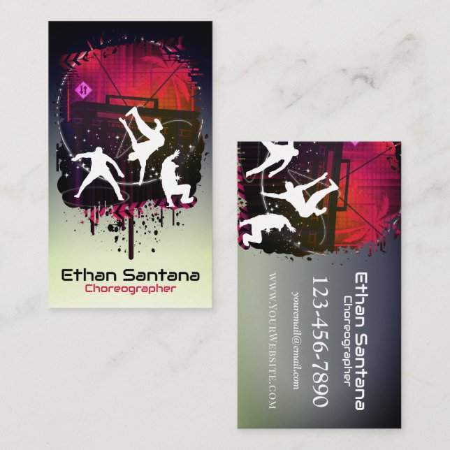 Carte De Visite Les Breakers (Devant / Derrière)