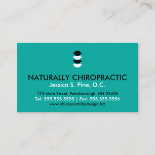 Carte De Visite Les Effets Secondaires De La Chiropratique Peuvent