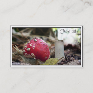 Carte De Visite Les escargots Nouveau Accueil