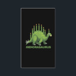 Carte De Visite Les fans juifs de Hanoukka Dinosaur Menorah Jew Di<br><div class="desc">Un joli cadeau de Noël juif pour Hanoukka. Un Dinosaure Dinosaur Stegosaurus Menorah Gift Amusant.</div>