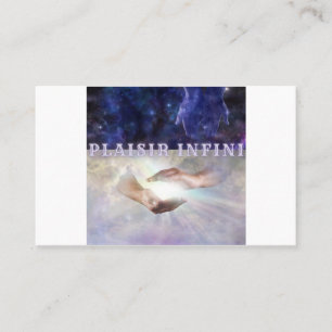 Carte De Visite Les mains de PLAISIR INFINI