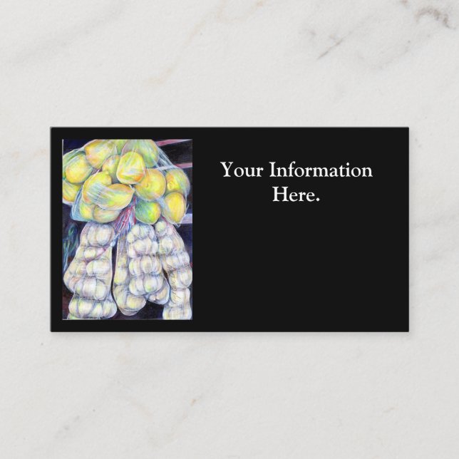 Carte De Visite Les merveilles des marchés occidentaux à Singapour (Devant)