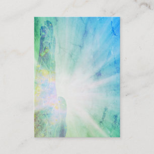 Carte De Visite Les raies curatifs de main de *~* de l'énergie