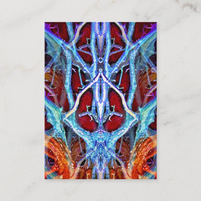 CARTE DE VISITE L'ESPRIT DANS L'ARBRE (Devant)