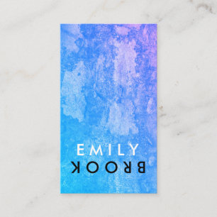 Carte De Visite Lettre Flip Chic Rustique