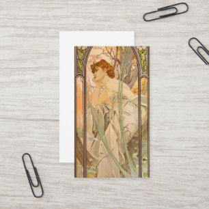 Carte De Visite L'heure du jour, Contemplation du soir, 1899