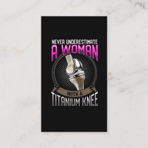 Carte De Visite L'Hôpital de récupération de la chirurgie du genou