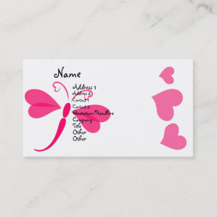 Carte De Visite Libellule Loverly