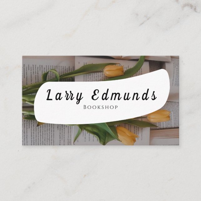 Carte de visite Librairie (Devant)