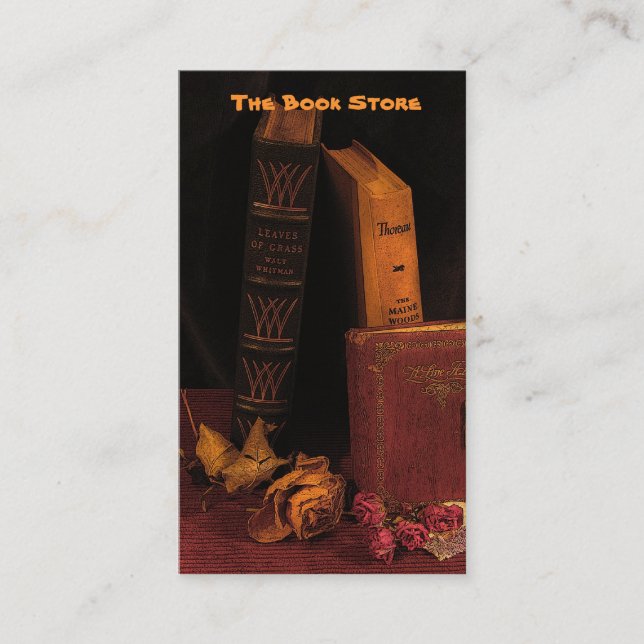 Carte De Visite Librairie (Devant)