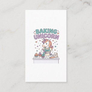 Carte De Visite Licorne Cuisson Licorne Produit Tendance Graphique