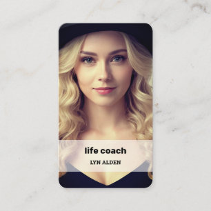 Carte De Visite 🌈 Life Coach Instagram QR