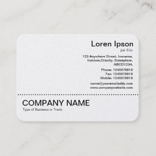 Carte De Visite Ligne v2 - Noir sur (Or)