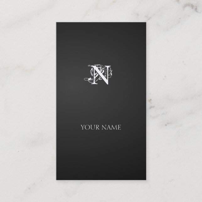 Carte De Visite Ligne verticale de Nouveau (Devant)