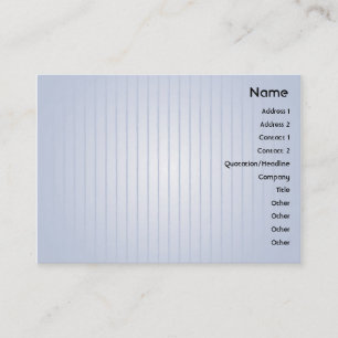 Carte De Visite Lignes bleues - potelées