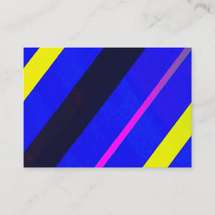 Carte De Visite Lignes colorées
