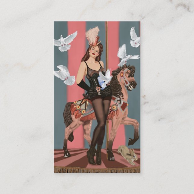 Carte De Visite L'illusionniste (Devant)