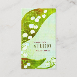 Carte De Visite Lily de la Vallée Spa & Salon
