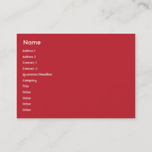 Carte De Visite L'Indonésie - potelée