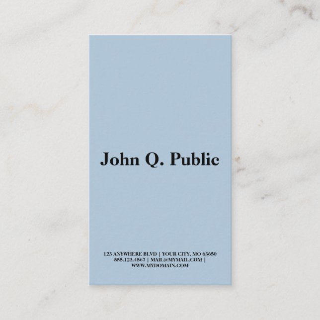 Carte De Visite Lineman (Devant)