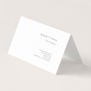 Carte De Visite Linge de luxe minimaliste moderne