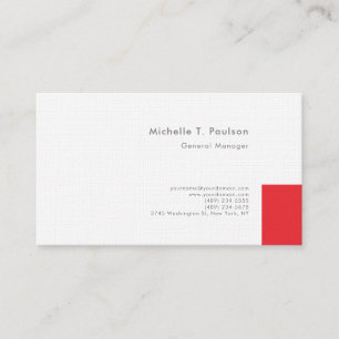 Carte De Visite Linge de luxe minimaliste moderne