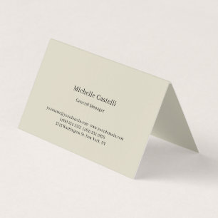 Carte De Visite Linge de luxe professionnel unique classique simpl