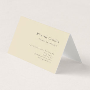 Carte De Visite Linge de qualité minimaliste moderne et simple
