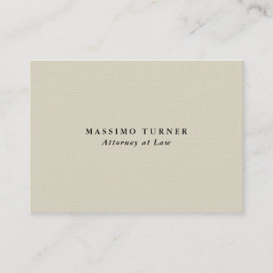 Carte De Visite Linge Minimaliste Professionnel Avocat Pastel