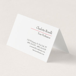 Carte De Visite Linge minimaliste professionnel moderne
