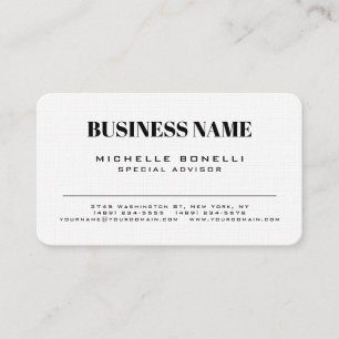 Carte De Visite Linge Professionnel Moderne Élégant Minimaliste Pl